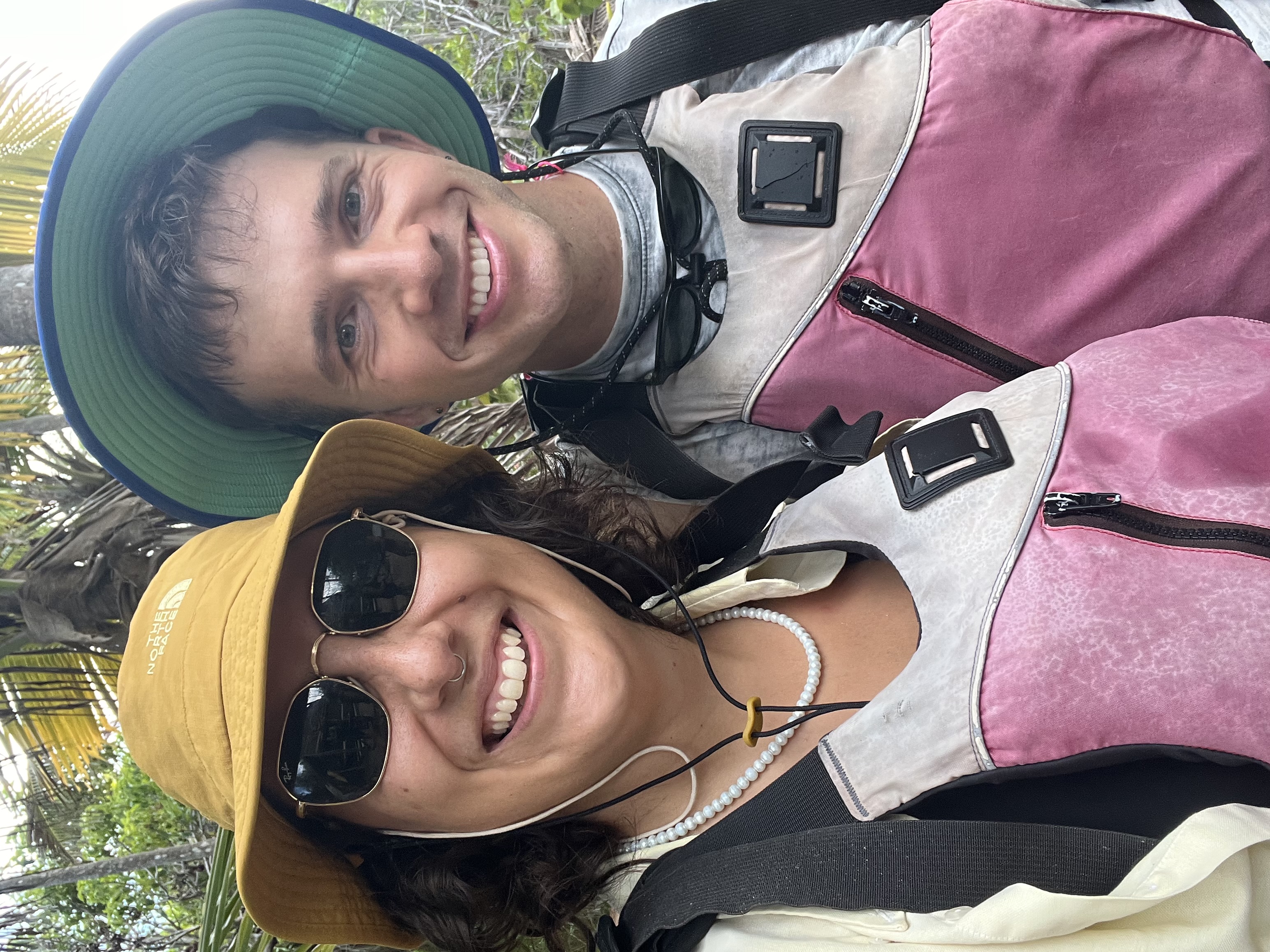 Friends together on a Camp Queerness trip in Tulum