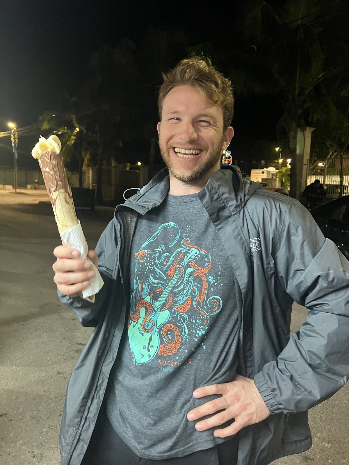 A street snack on the Food Tour in Tulum
