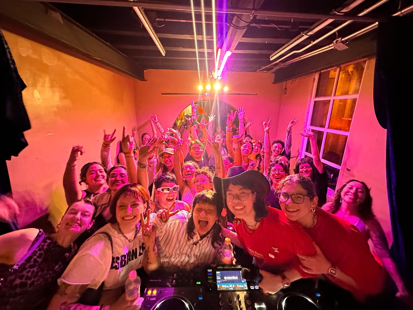 Rooftop party Revuelta Zona Rosa Mexico City