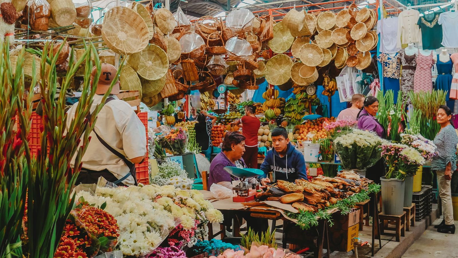 San Angel market day Mexico City